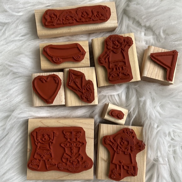 Stampin UP Rubber Stamps Kids at Play  1999 ~Retired - Picture 5 of 7